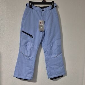 Swiss Tech Blue Girls Snow Pants Size S (6-6X)